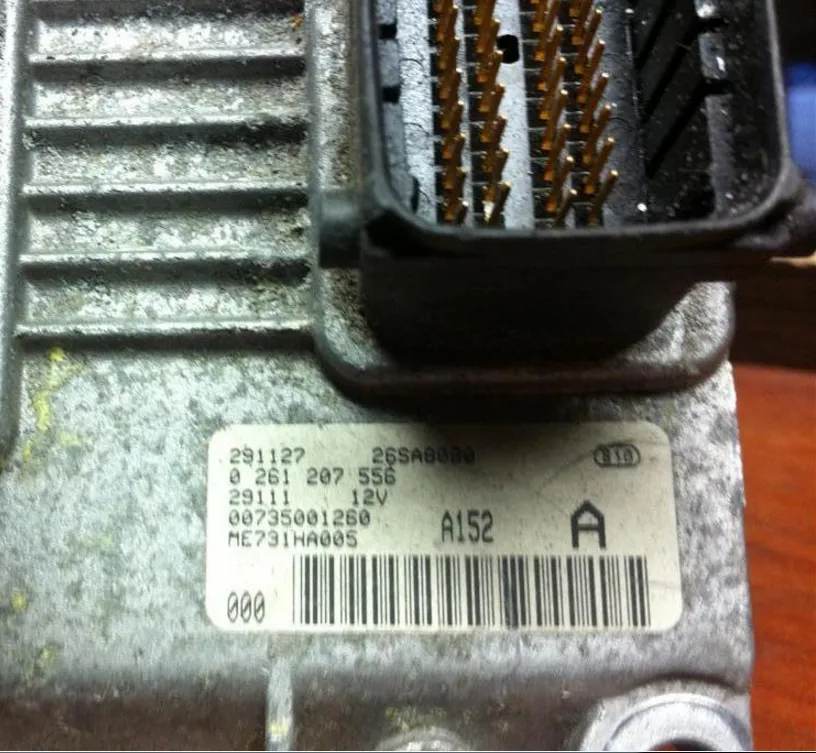 0261207556 ME731HA005 ALFA 156 MOTOR BEYNi immo of yapılır