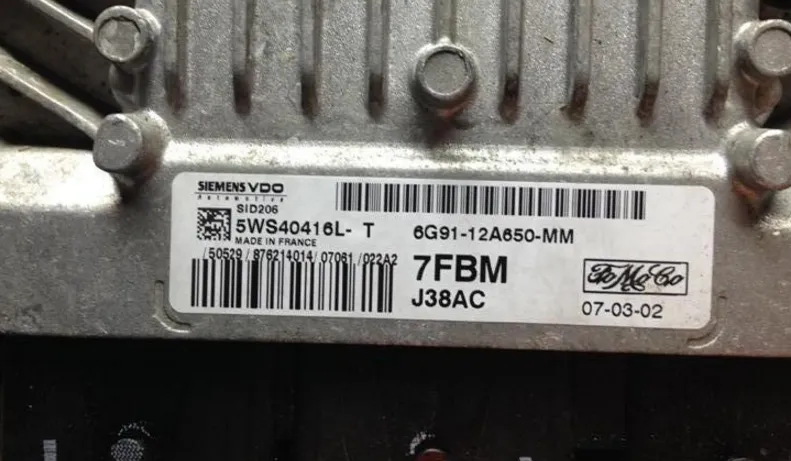 6G91-12A650-MM SID206 7FBM J38AC FORT MOTER BEYNİ