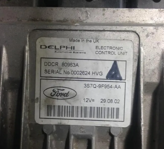 3S7Q-9F954-AA DDCR 80963A MONDEO MOTOR BEYNİ DİZEL
