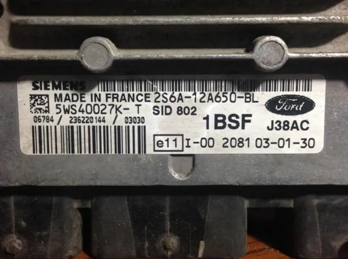 2S6A-12A650-BL SID802 FORT MOTOR BEYNİ DİZEL