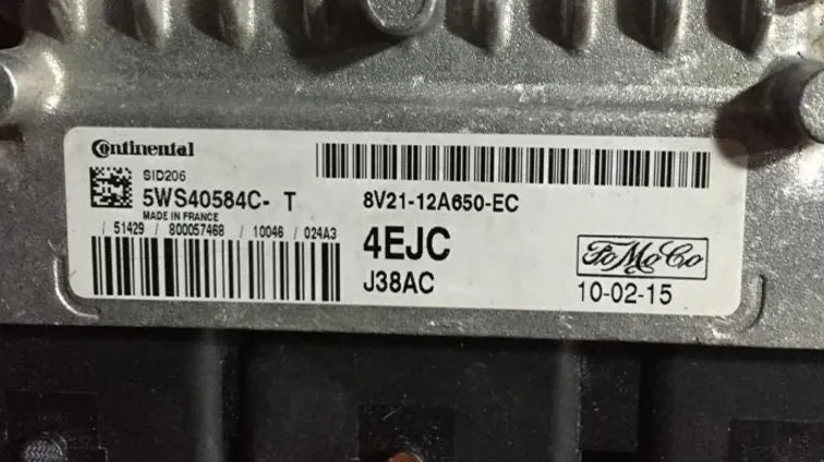 5WS40584C-T 8V21-12A650-EC SID206 FORD FiESTA