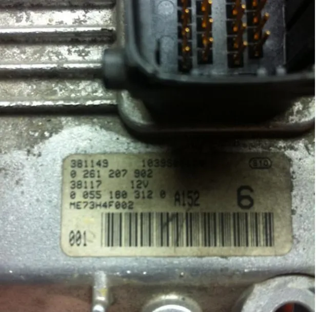 0261207902 38117 00551803120 ME73H4F002 FiAT PUNTO 1.2 MOTOR BEYNi