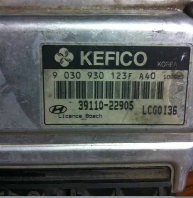 39110-22905 3911022905 9030930123 F kefico beyin ecu