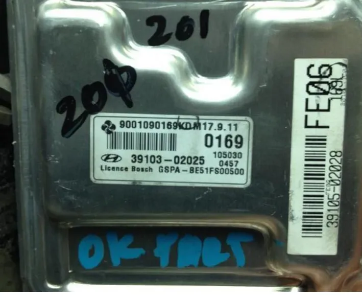 39103-02025 0169 Hyundai I10 BJ10 1,1L 51KW