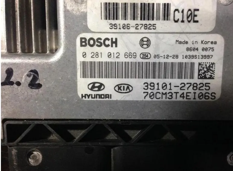 Hyundai Santa Fe 2.2 Crdi Bosch 0281012669 39101 27825 – Hyundai motor beyni