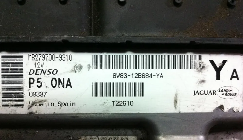 8W83-12B684-YA MB279700-9310 DENSO P5.ONA 09337