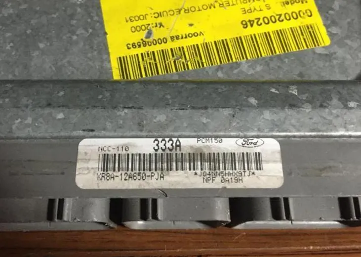 xr8a-12a650-pja jaguar s type engine ecu 333a