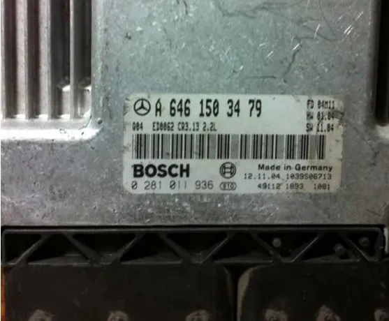 A 6461503479 BOSCH 2.2L 0281011936 MERSEDES MOTOR BEYNi