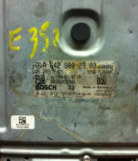 0281016383 A6429002900 mercedes motor beyni dizel