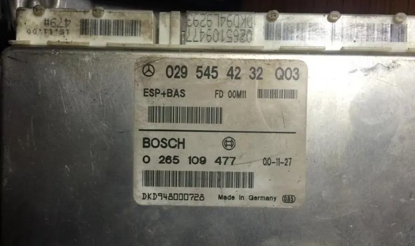 Mercedes W168 ESP Bas STGT 0295454232 0265109477