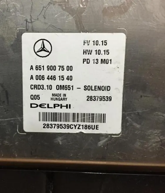 MERCEDES A6519007500, A 651 900 75 00 A0064461540 CRD3.10