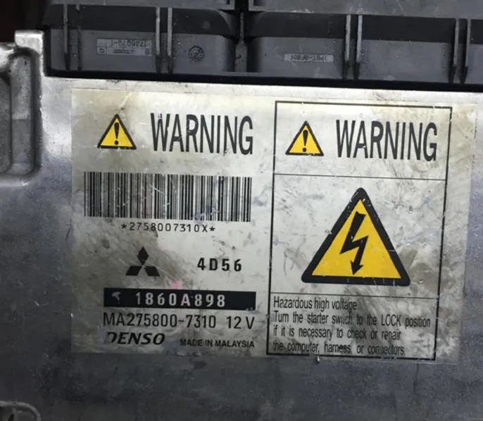 Mitsubishi L 200 KB4T 1860A898 DENSO MA2758007310 2,5 Diesel