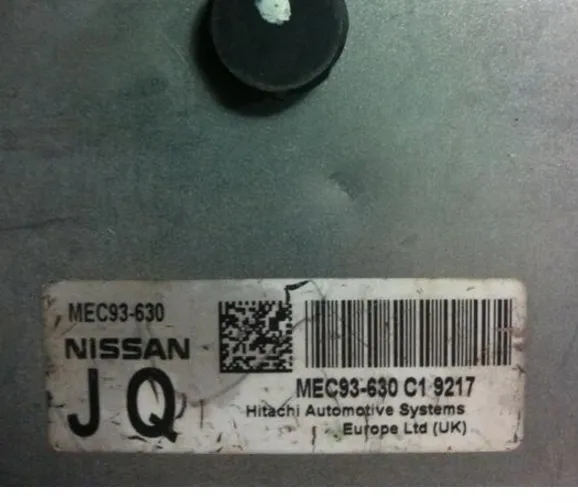 MEC93-630 C1 9217 MEC93630 JQ nissan ecu
