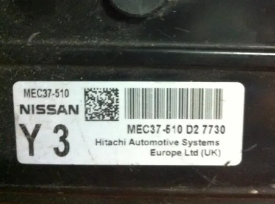 MEC37-510 MEC37510 Y 3 nissan ecu
