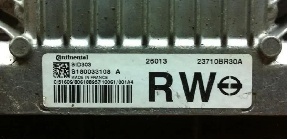 S180033108A nissan SID303 motor beyni 23710BR30A