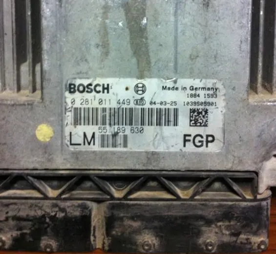 0281011449 bosch opel ecu edc16 FGP