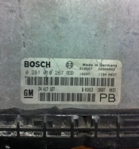 0281010267 bosch opel motor beyni 1.9 dizel ecü