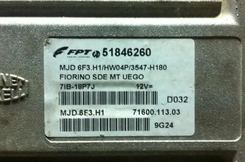 51846260 MJD 6F3. FIORINO SDE MT