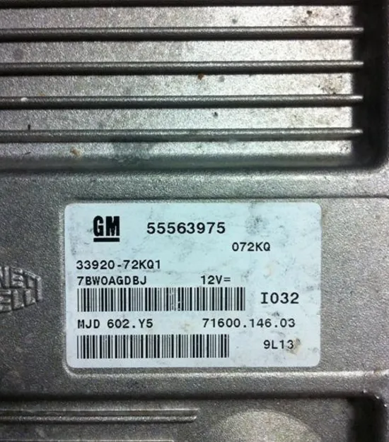 55563975 33920-72KQ1 MJD 602.Y5