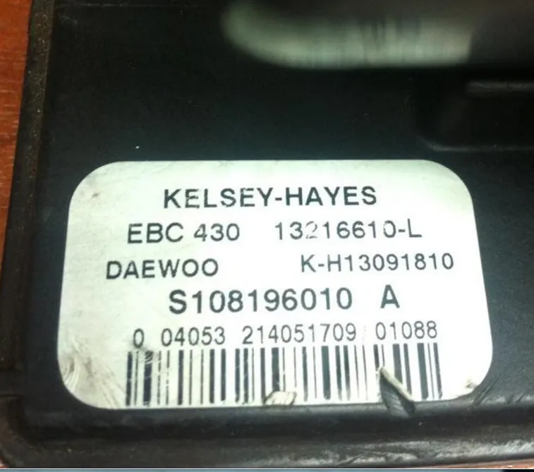 S108196010 A EBC430 13216610-L DAEWOO K-H13091810