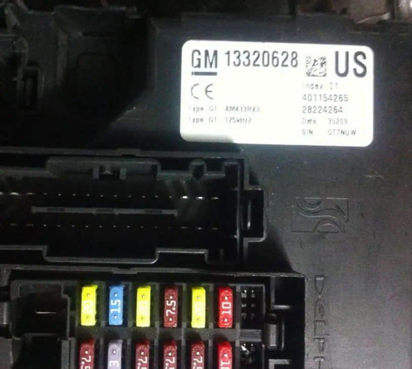 13320628 13320628US 401154265 28224264 opel corsa d