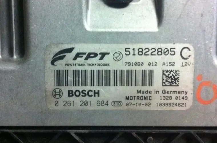 0261201684 51822805 bosch beyin Fiat Grande Punto 1.4TJET