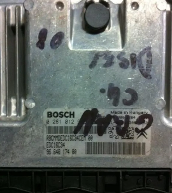 0281012926 EDC16C34 9664617480 PEJO MOTOR BEYNİ