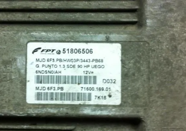 51806506 GPUNTO 1.3SDE 90 HP