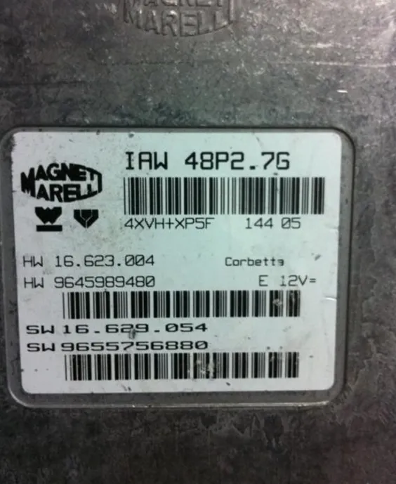 9655756880 9645989480 IAW 48P2.7G – Peugeot motor beyni