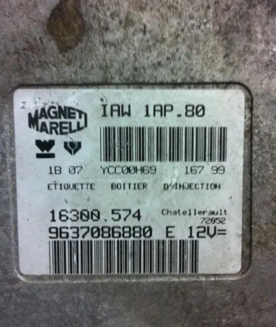 IAW1AP.80 9637086880 pejo ecü – Peugeot motor beyni