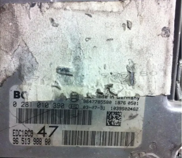 0281010390 EDC16C3 9651398880 PEJO MOTOR BEYNi