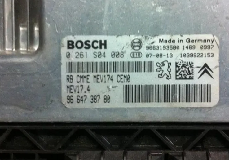 PEUGEOT 9664738780 9663193580 Bosch 0261S04008 – Peugeot motor beyni