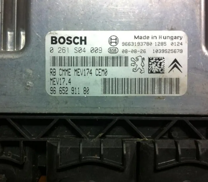 0261S04009 MEV17.4 9665291180 PEJO MOTOR BEYNi