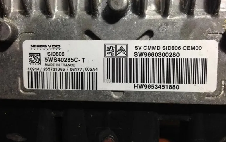 ÇETİN ELEKTRONIK SID806 9660300280 9653451880 – Peugeot motor beyni