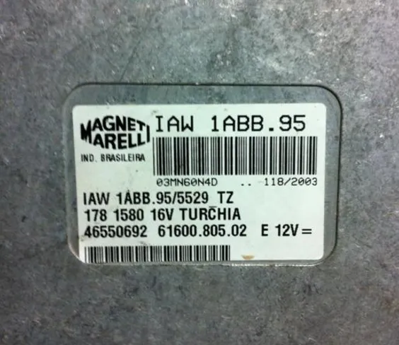 IAW1ABB.95 46550692 fiat motor beyni ecü