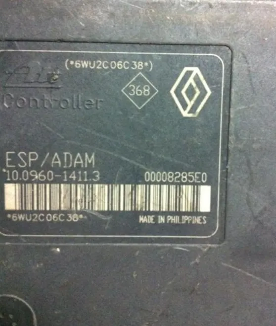 Renault Laguna II 1,9dCi ABS Block Hydraulikblock 8200053423B 100960-14113