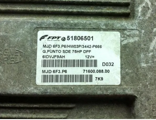 51806501 G.PUNTO SDE 75 HM MJD6F3