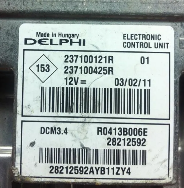 237100121R 237100425R DCM3.4 R0413B006E 28212592
