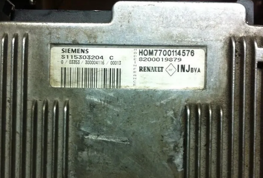 7700114576 8200019879 reno cılio otomatik motor beyni