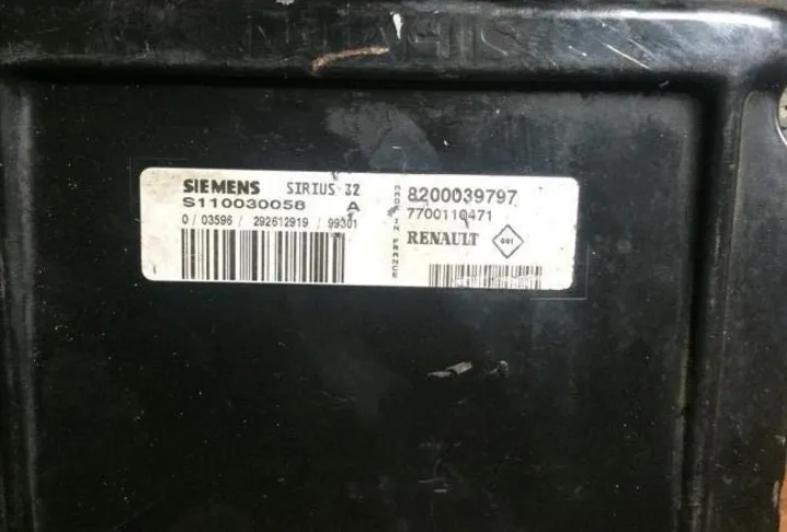 RENAULT CLİO MOTOR BEYNİ 8200039797-7700110471 – Peugeot motor beyni