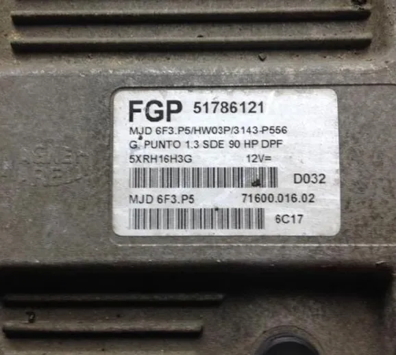 51786121 GPUNTO 1.3 90 HP