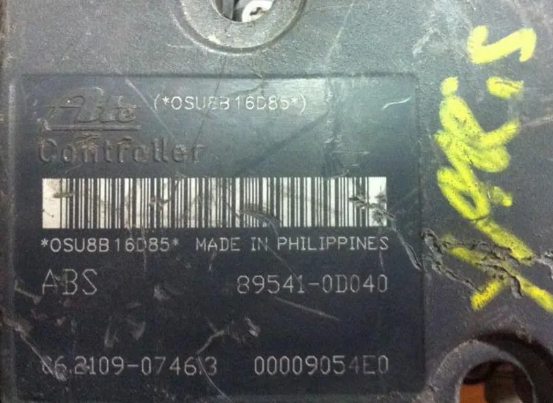 89541-0D040 06.2109-074613 toyota abs esp beyni