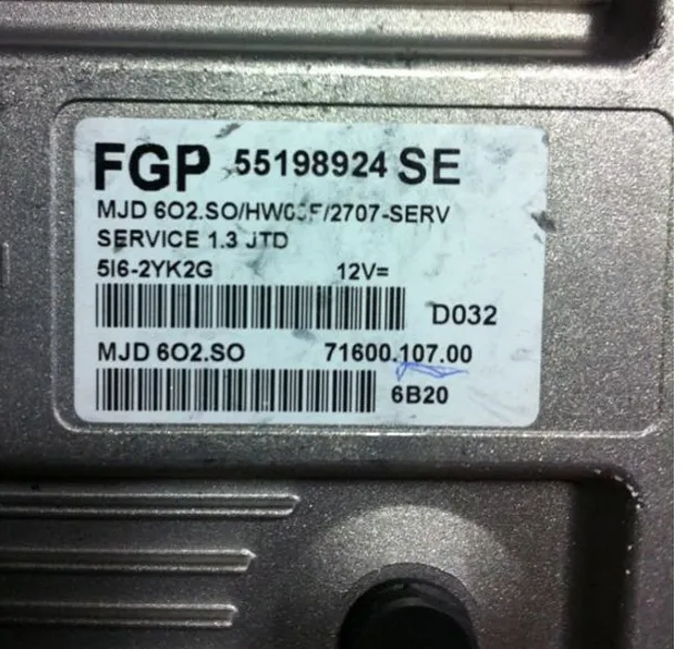 55198924SE MJD602.SO fiat multijet beyin