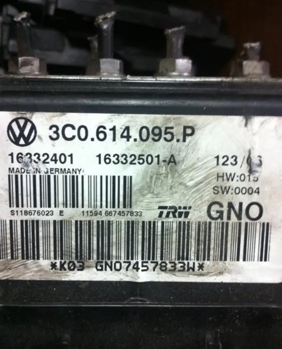 03C614095P 16332401 16332501-A GN0 ABS PUMP