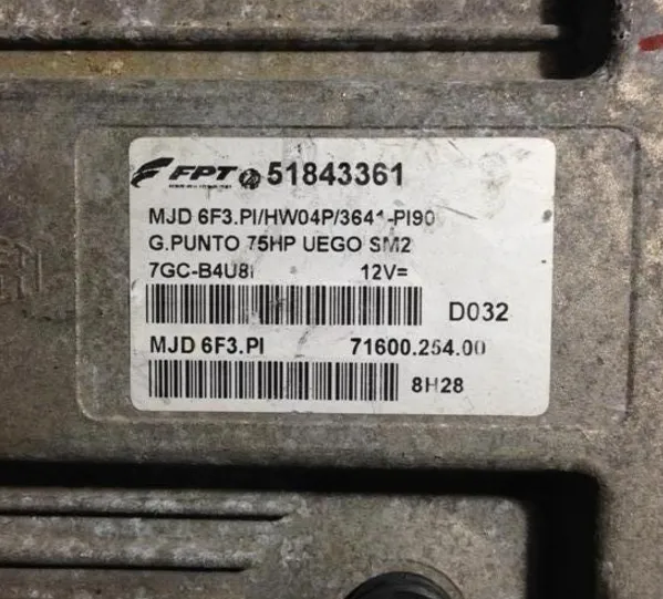 51843361 MJD6F3 G.PUNTO 75HP