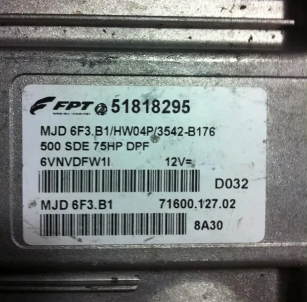 51818295 MJD 6F3.B1 500 SDE 75HP multijet 1.3 beyin