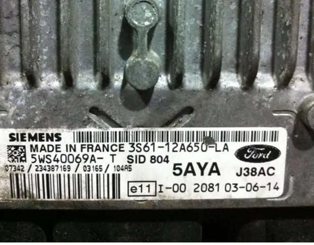 3S61-12A650-LA SIT804 5AYA FORT MOTOR BEYNİ
