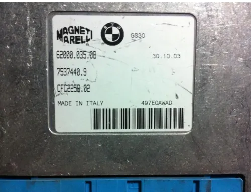7537440.02 62000.035.08 CFC225B.02 – BMW motor beyni