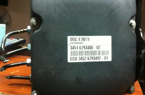 34516793488-02 ECU 34526793492-01 0265250347 DSC E70/71 ABS POMPASI