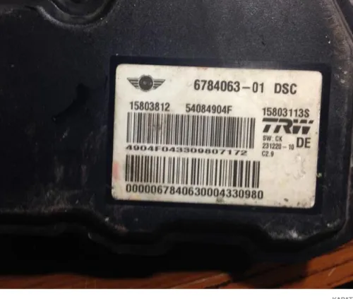 6784063-01 54084904F ABS Mini Mini Cooper
